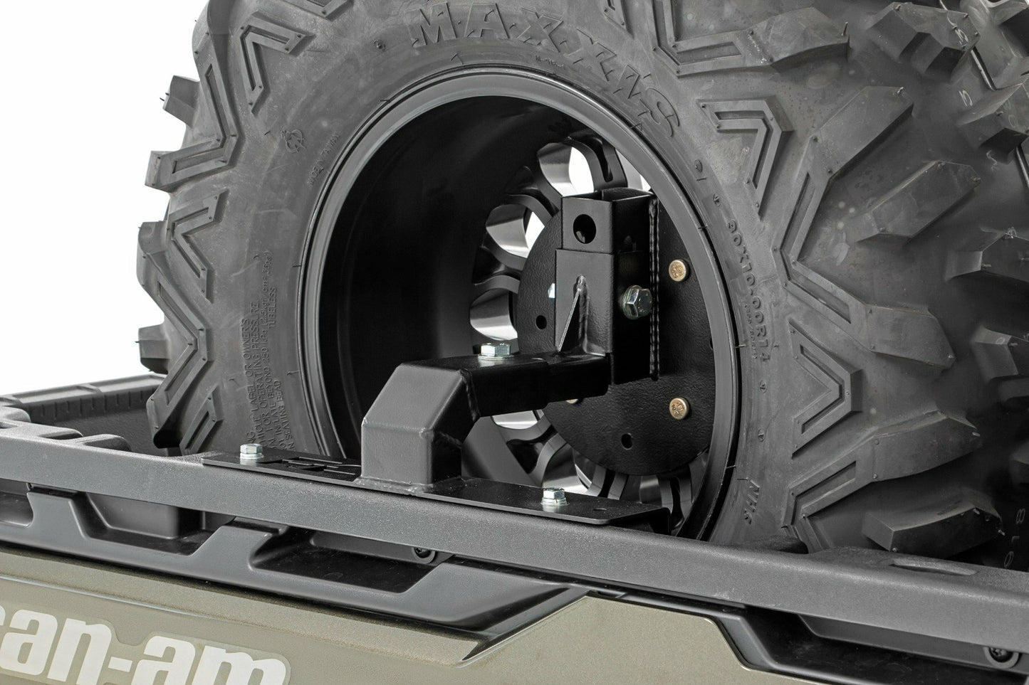 Fits Multiple Makes(Can-Am/Polaris) Spare Tire Carrier Bed Side Mount 93089