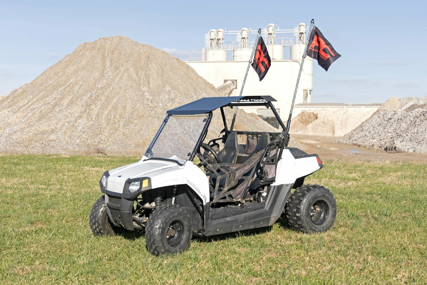 Fits Polaris Ranger RZR 170/RZR 170 UTV Roof; Metal; 93108