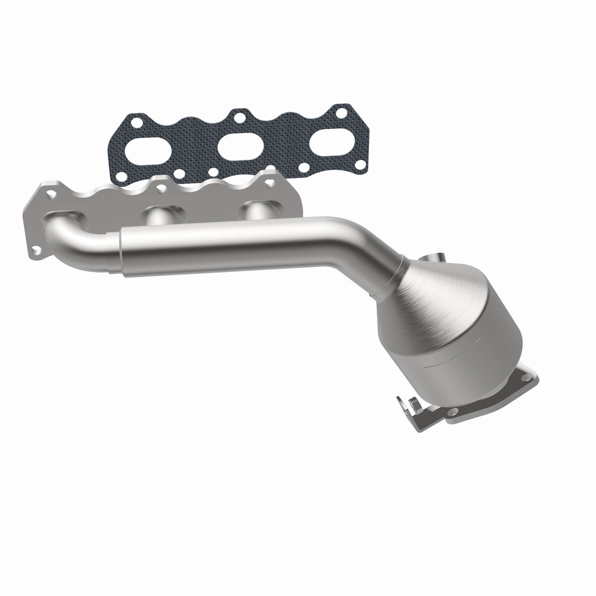 Catalytic Converter with Integrated Exhaust Manifold for HM Grade Federal / EPA Compliant Direct-Fit Manifold Catalytic