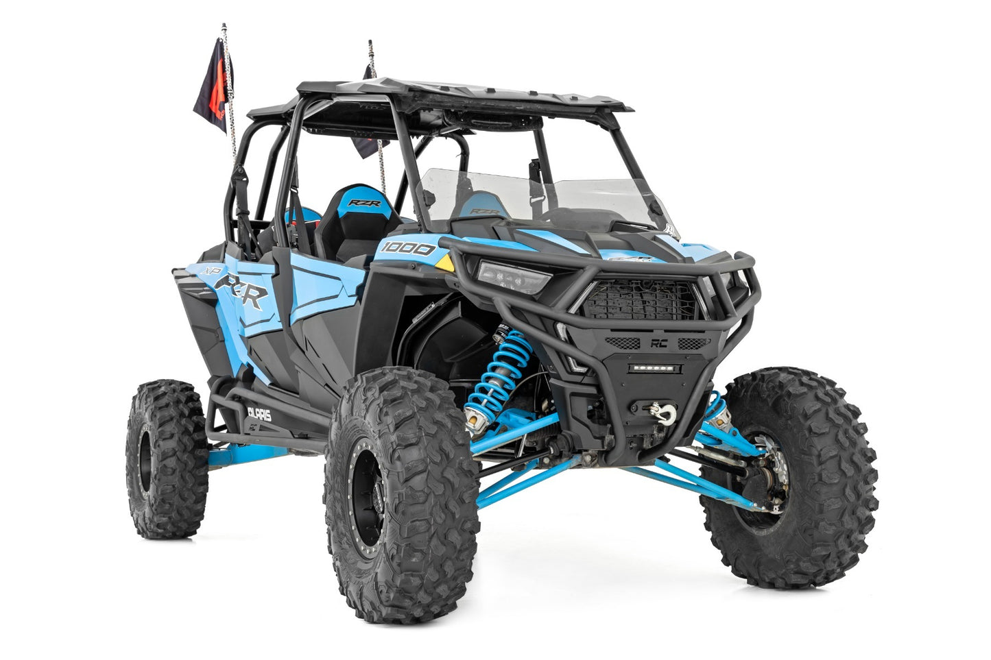 Fits Polaris RZR XP 1000 Tubular Bumper; Front; 93117