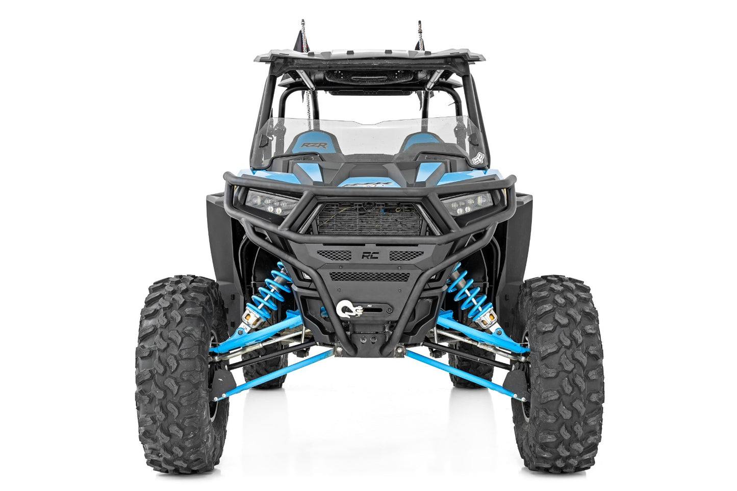 Fits Polaris RZR XP 1000 Tubular Bumper; Front; 93117