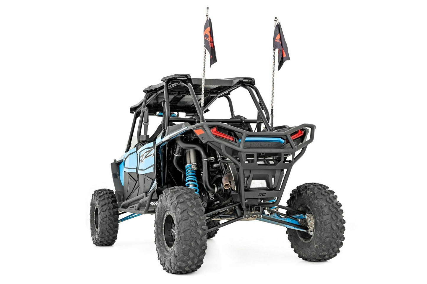 Fits Polaris RZR XP 1000 Tubular Bumper Rear w/ Receiver Hitch 93118
