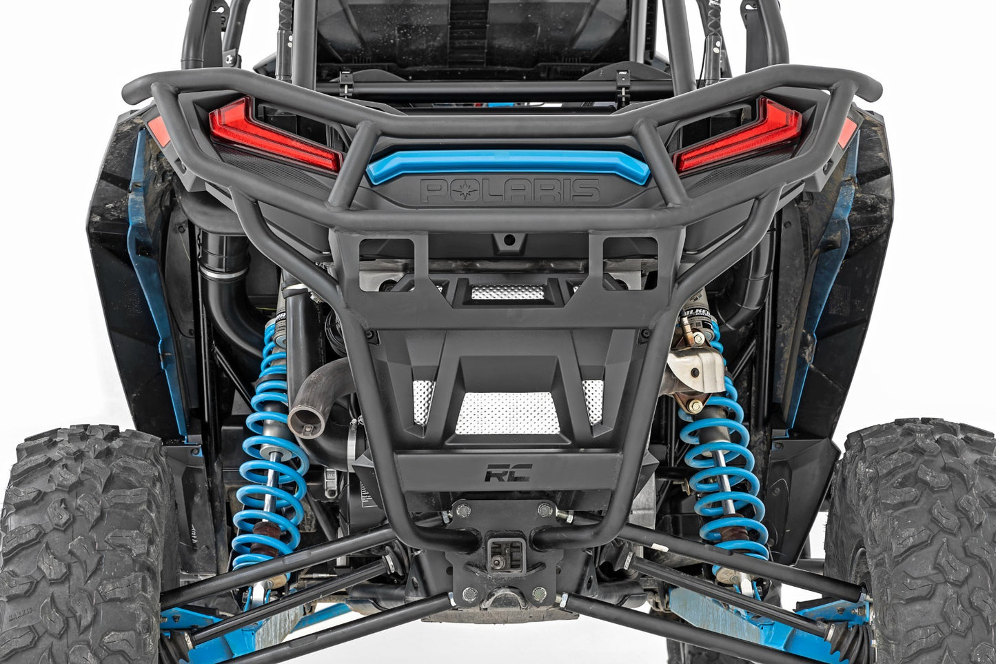 Fits Polaris RZR XP 1000 Tubular Bumper Rear w/ Receiver Hitch 93118