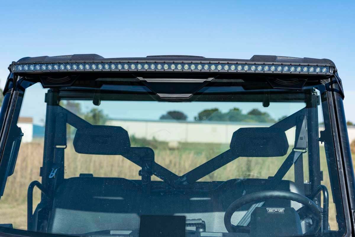 Fits Polaris Ranger 1000 LED Light Rear Mount 50" Black Pair 93127