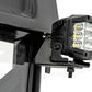 Fits Polaris Ranger 1000 LED Light RR Cage Mount 2" Chrome Pair Wide Angle 93144