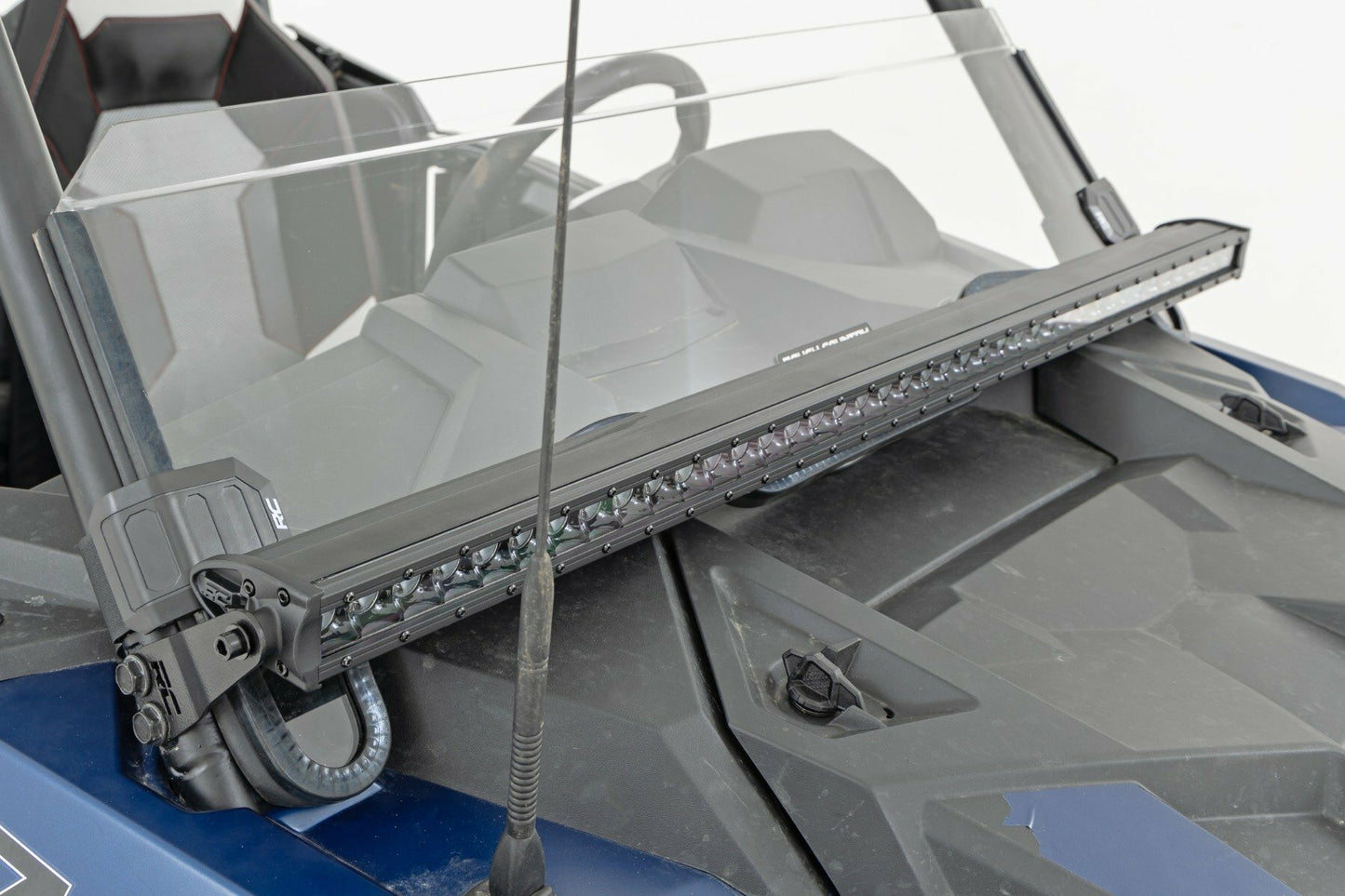 Fits Polaris RZR XP 1000 LED Light Kit; Front Mount; 40" Black Single Row; 93147