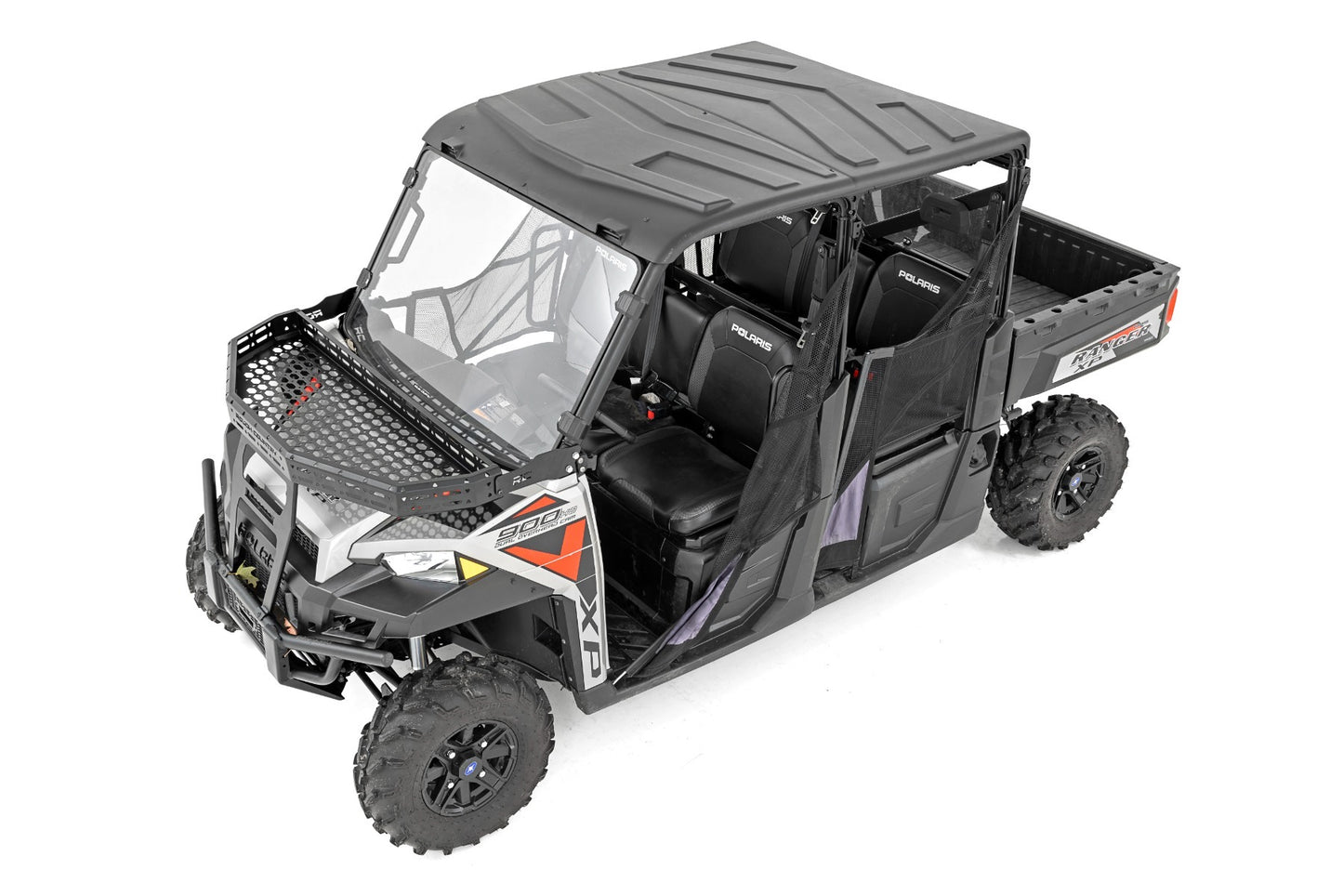 Fits Polaris Ranger XP 900 Front Cargo Rack 6" Black Slimline 93148