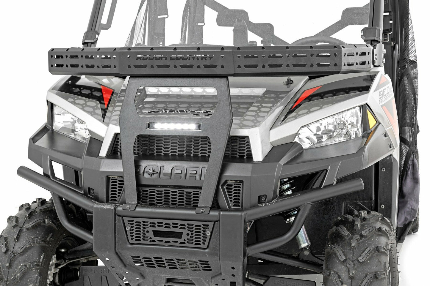 Fits Polaris Ranger XP 900 Front Cargo Rack 6" Black Slimline 93148
