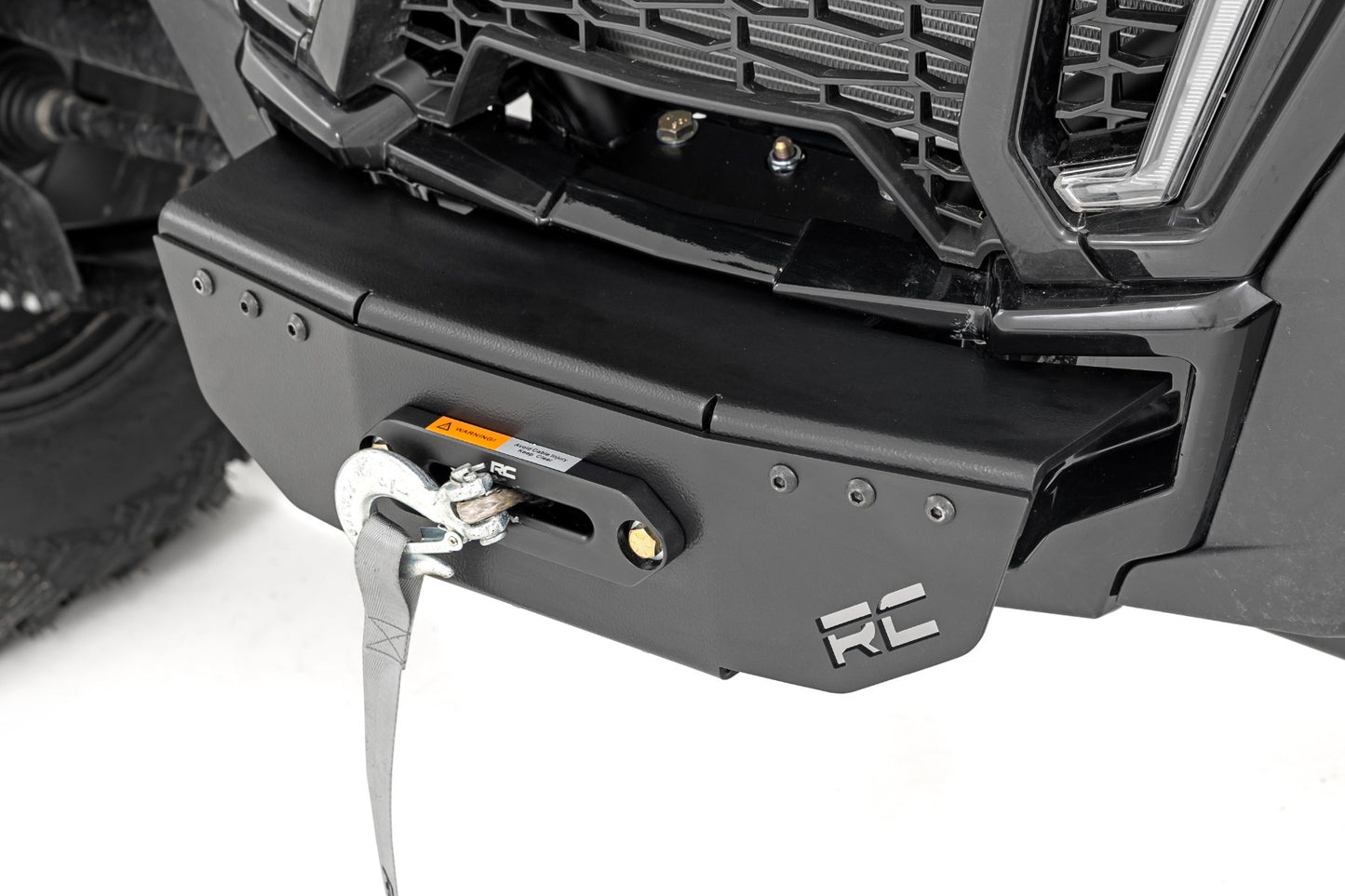 Fits Polaris RZR Turbo S4 Winch Mount; RS4500S; 93157