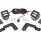Fits Polaris XPEDITION ADV 5 LED Light; Under Bed Mount; 2" Black Pair;  93188