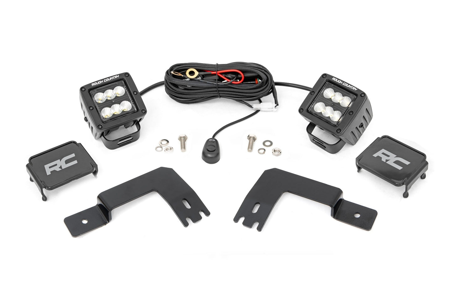 Fits Polaris Xpedition ADV-5 LED Light; Under Bed Mount; 2" Spectrum Pair; 93189