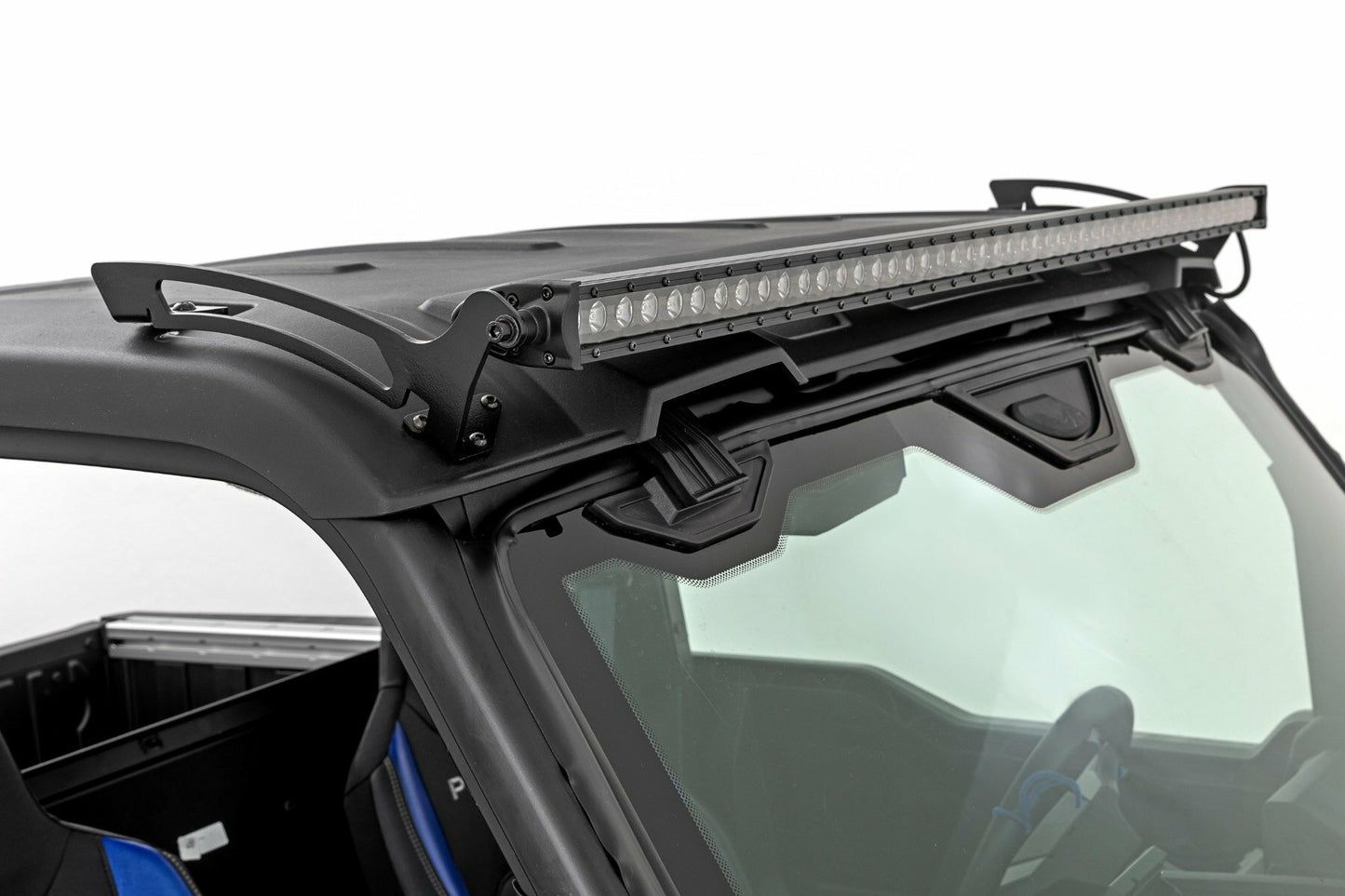 Fits Polaris Xpedition ADV-5 50" Single Row Light Mount Front Black Series 93192