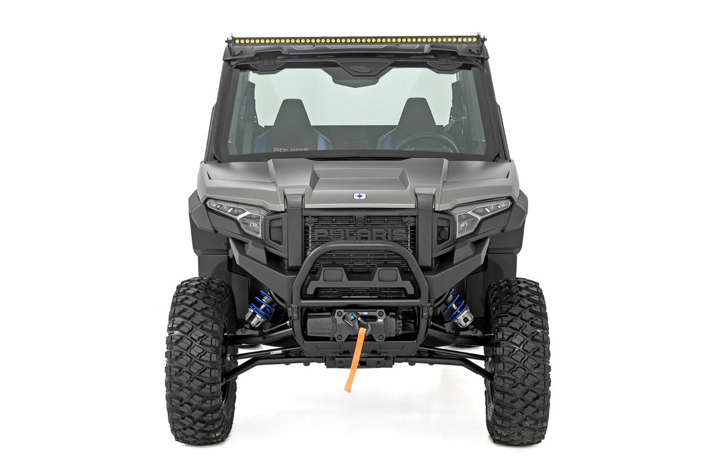 Fits Polaris Xpedition ADV-5 50" Single Row Light Mount Front Black Series 93192