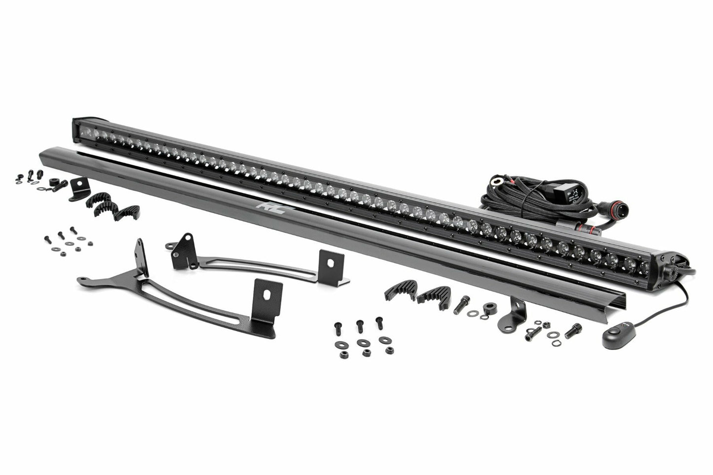 Fits Polaris Xpedition ADV-5 50" Single Row Light Mount Front Black Series 93192