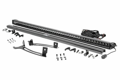 Fits Polaris Xpedition ADV-5 50" Single Row Light Mount Front Black Series 93192