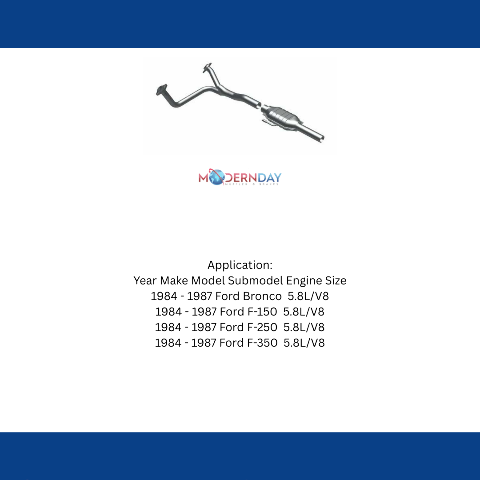 1984-1987 Ford Bronco Direct-Fit Catalytic Converter 93306 Magnaflow
