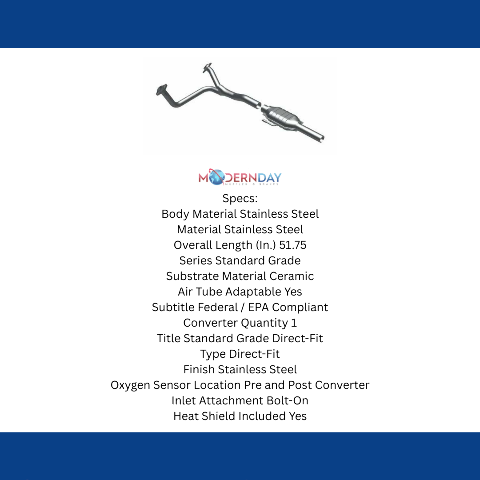 1984-1987 Ford Bronco Direct-Fit Catalytic Converter 93306 Magnaflow