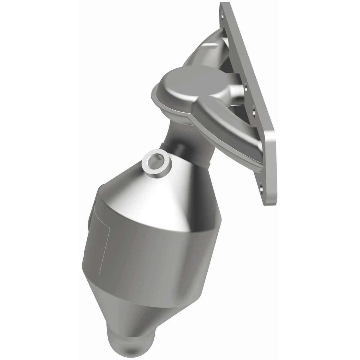 Catalytic Converter with Integrated Exhaust Manifold for HM Grade Federal / EPA Compliant Direct-Fit Manifold Catalytic
