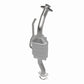 1987-1991 Ford Country Squire Direct-Fit Catalytic Converter 93368 Magnaflow