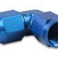 Earls 90 Degree -8 AN Female to Female Swivel - 934108ERL