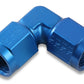 Earls 90 Degree -8 AN Female to Female Swivel - 934108ERL