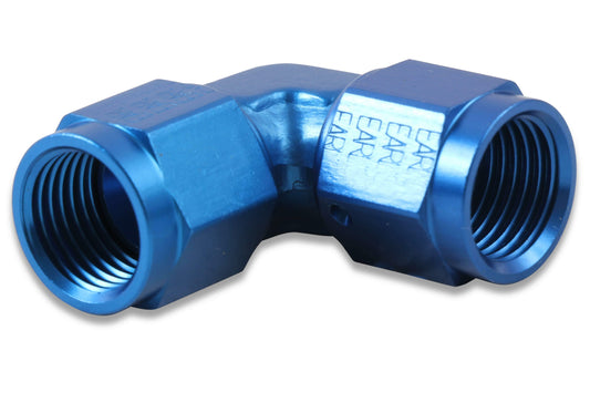 Earls 90 Degree -8 AN Female to Female Swivel - 934108ERL