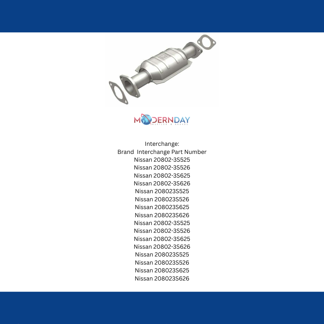 98-00 Frontier 2.4 rear Direct-Fit Catalytic Converter 93445 Magnaflow