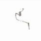 Fits 1995-1997 Toyota Land Cruiser Direct-Fit Replacement Exhaust 106-0165