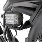 Fits Kawasaki Teryx LED Light; Rear Mount; 2" Black Pair; Spot; 94006
