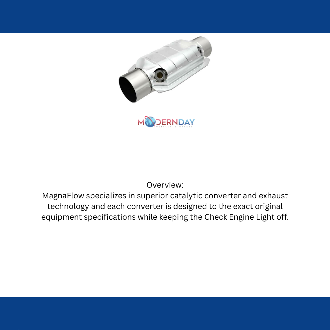 Universal Catalytic Converter 3 W/Dual O2 Boss 94169 Magnaflow