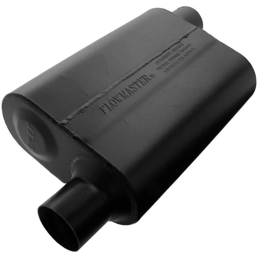 Flowmaster 942548 Super 44 Muffler - 2.50 Offset In / 2.50 Offset Out - Aggressi