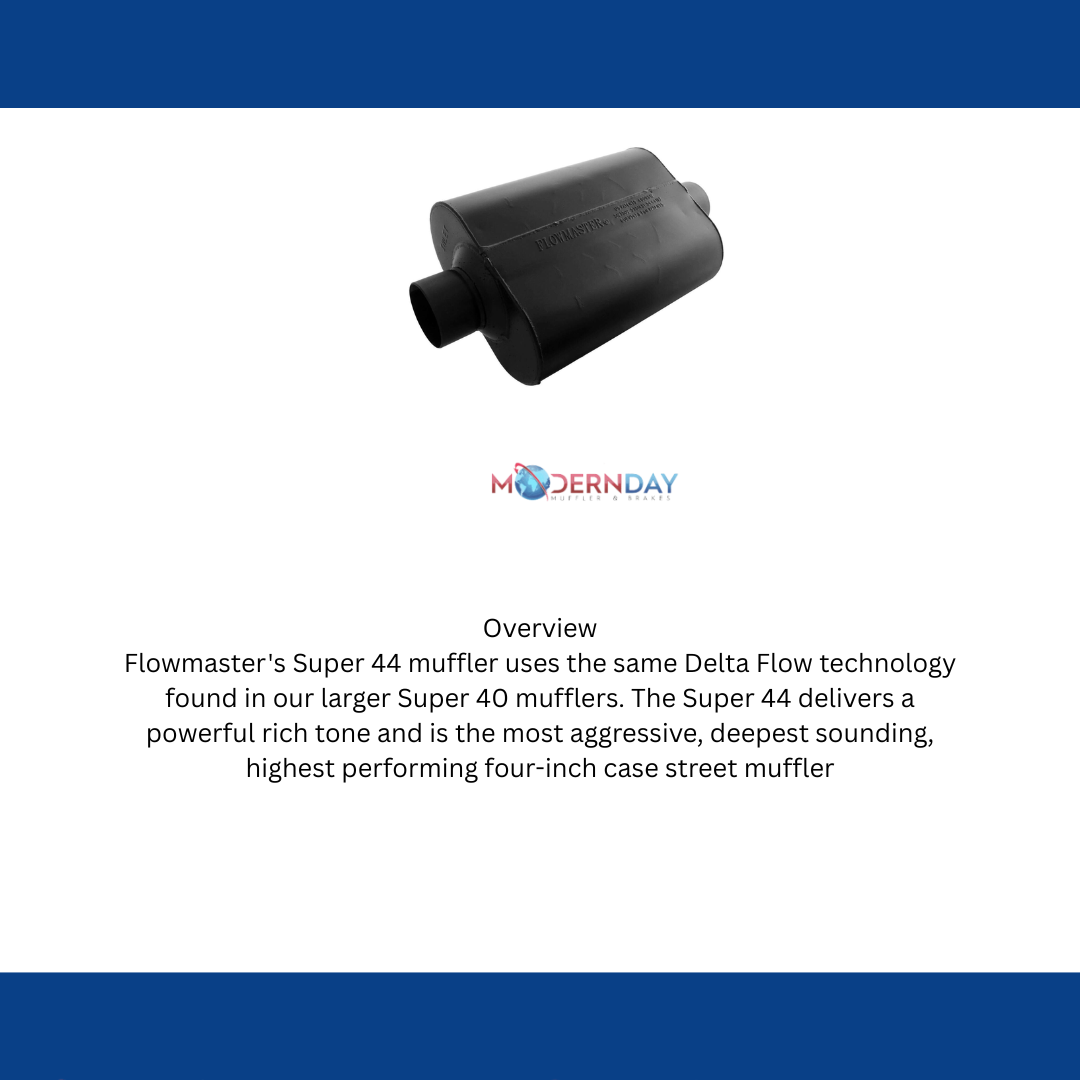 Flowmaster Super 44 Series Chambered Muffler 943045