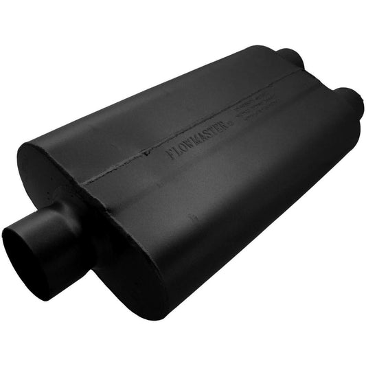 Flowmaster 50 Series Delta Flow Muffler - 3'' Center In / 2.5'' Dual Out - 9430502