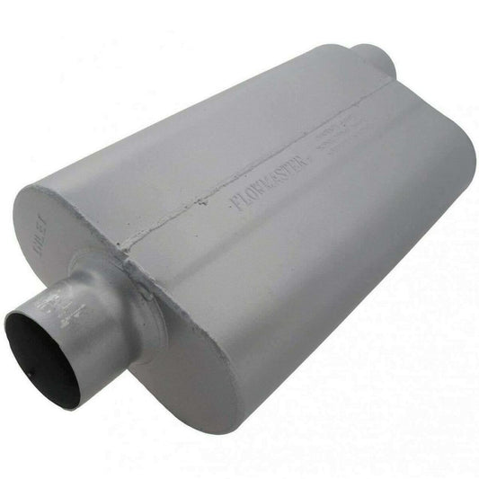 Flowmaster 943052 50 Delta Flow Muffler - 3.00 Center In / 3.00 Offset Out - Mod