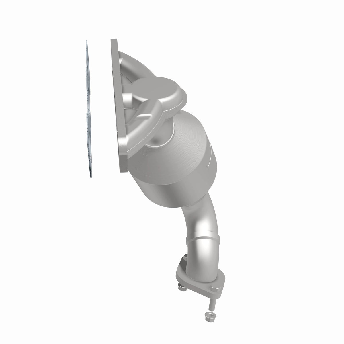 Catalytic Converter with Integrated Exhaust Manifold for HM Grade Federal / EPA Compliant Direct-Fit Manifold Catalytic