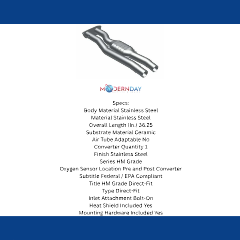 96-97 7.4L 3500 Truck Rear Direct-Fit Catalytic Converter 95471 Magnaflow