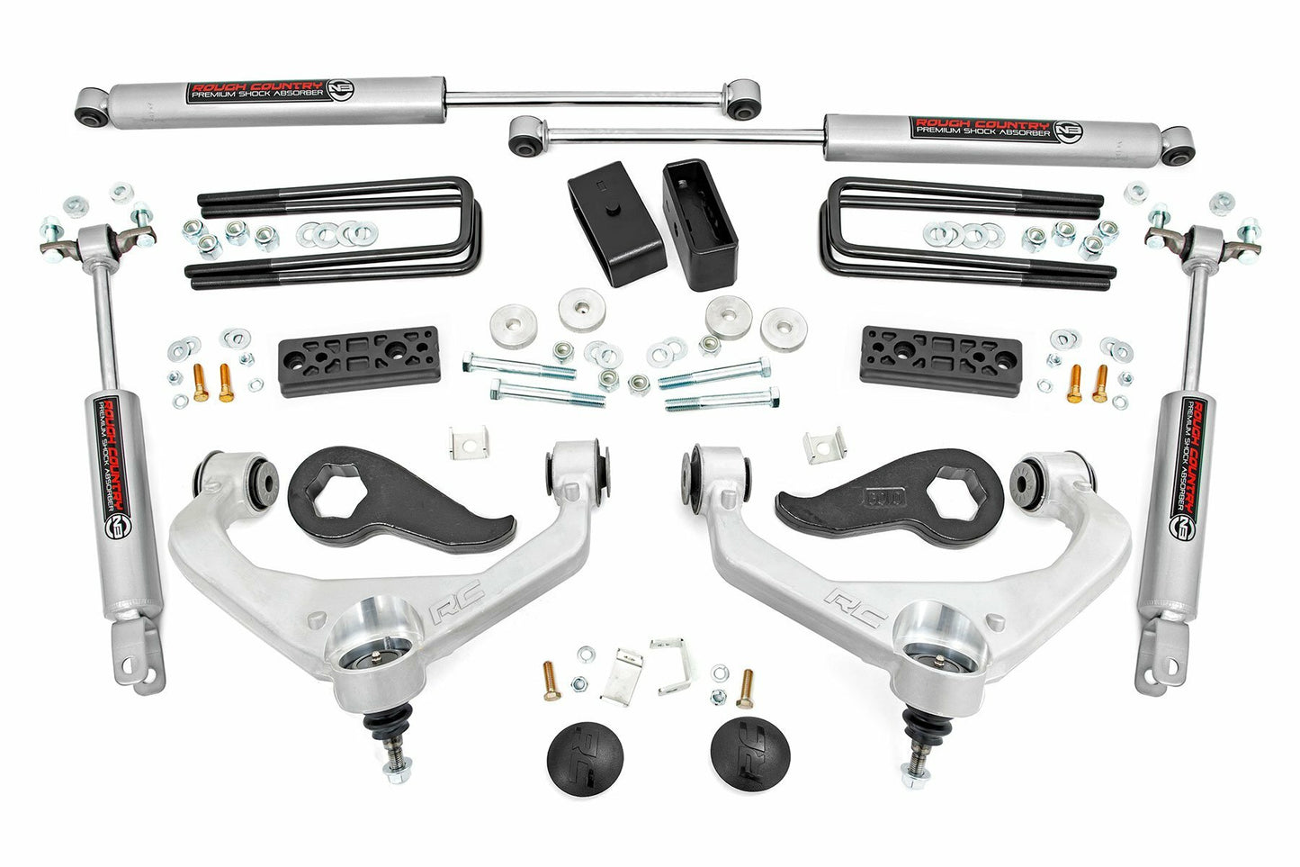 Fits Chevy/GMC Sierra 3500 HD/Silverado 3500 HD 2&4WD (20-24) 3" Lift Kit; 95630