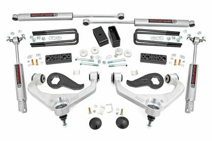 Fits Chevy/GMC Sierra 3500 HD/Silverado 3500 HD 2&4WD (20-24) 3" Lift Kit; 95630