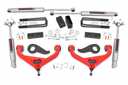 Fits Chevy/GMC Sierra 3500 HD/Silverado 3500 HD (20-24) 3" Lift Kit 95630RED