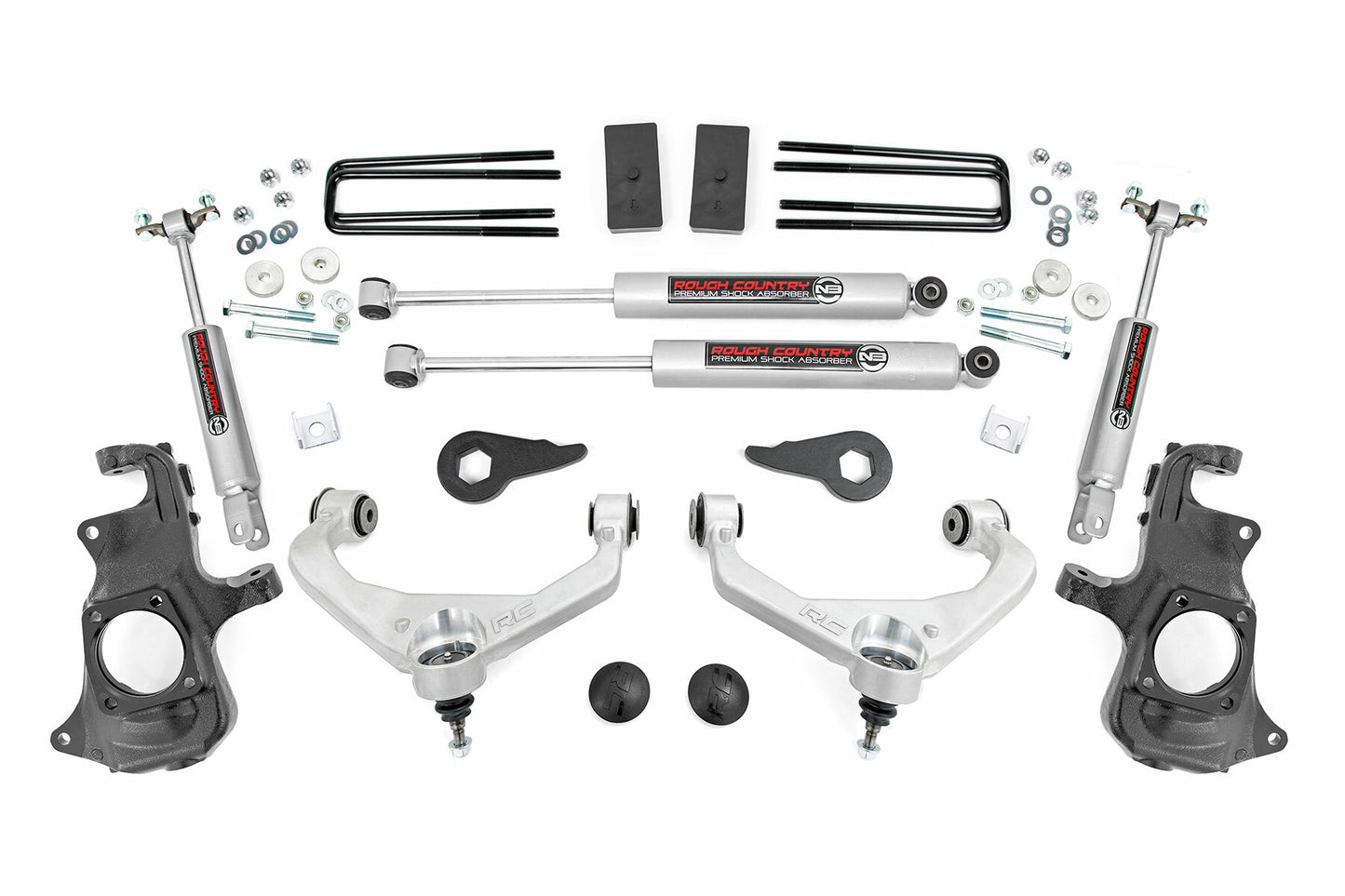 Fits Chevy/GMC 2500HD/3500HD (11-19) 3.5 Inch Lift Kit; Knuckle; 95730