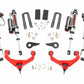 Fits Chevy/GMC 2500HD/3500HD (11-19) 3.5" Lift Kit; Knuckle; Vertex; 95750RED