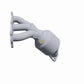 Catalytic Converter with Integrated Exhaust Manifold for HM Grade Federal / EPA Compliant Direct-Fit Manifold Catalytic