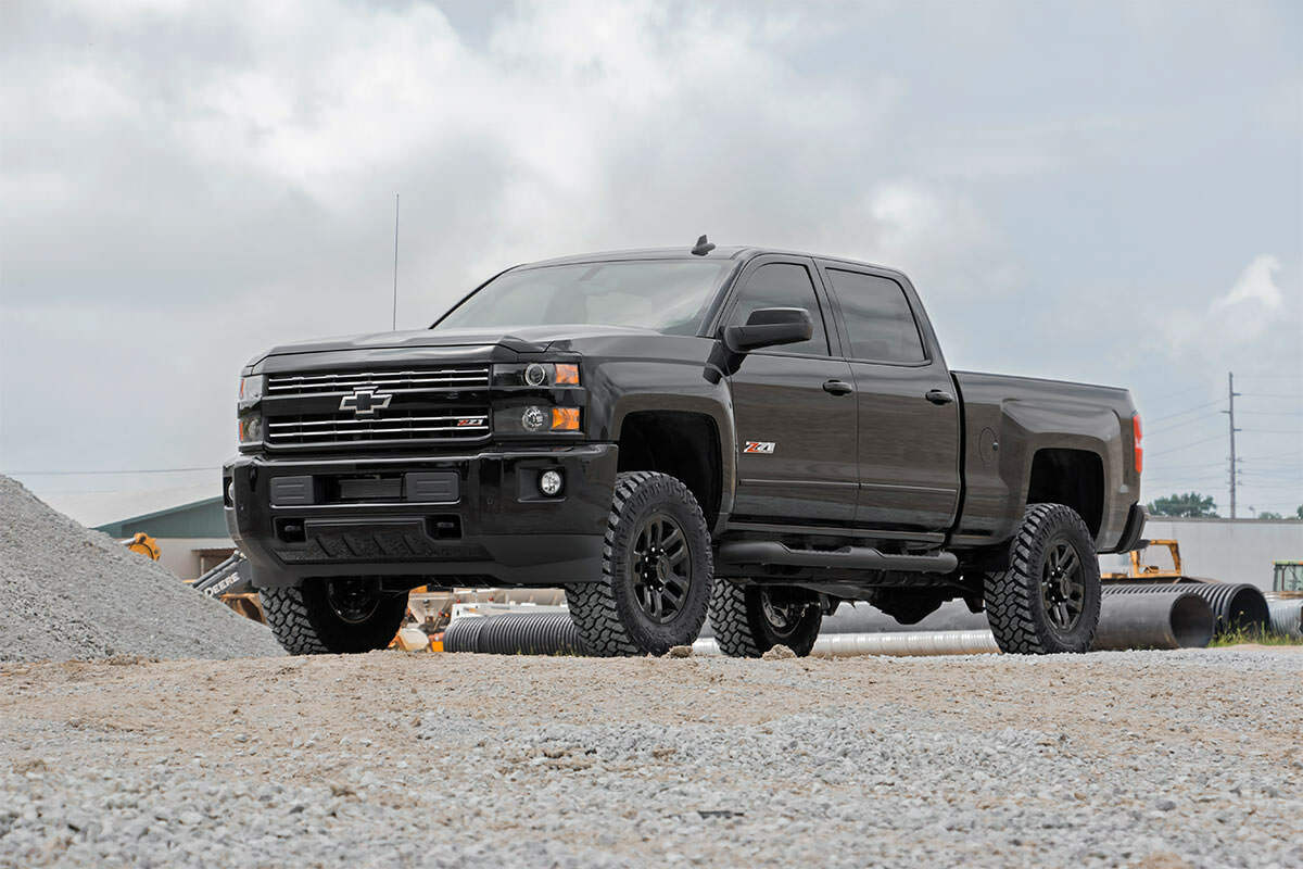 Fits Chevy/GMC 2500HD/3500HD (11-19) 3.5 Inch Lift Kit; Vertex; 95950RED