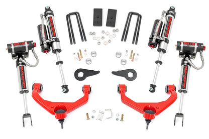 Fits Chevy/GMC 2500HD/3500HD (11-19) 3.5 Inch Lift Kit; Vertex; 95950RED