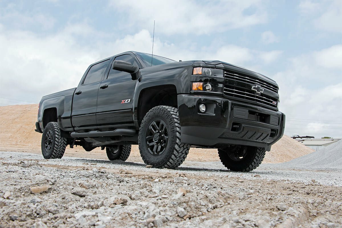 Fits Chevy/GMC 2500HD/3500HD (11-19) 3.5 Inch Lift Kit; V2; 95970