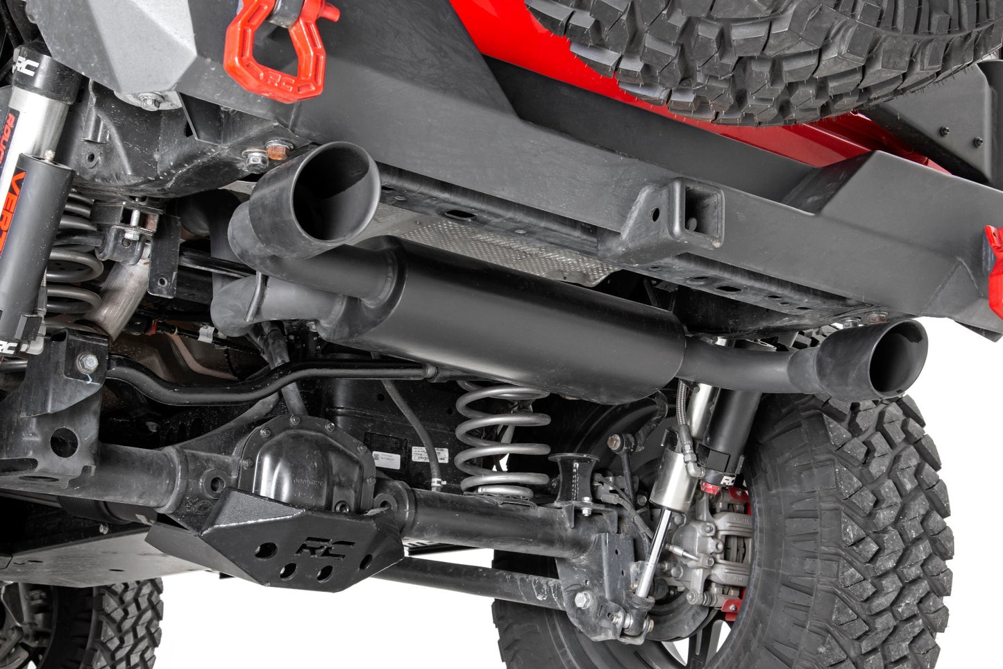 Fits Jeep Wrangler JL (18-24) (18-24) Performance Exhaust; Dual Outlet; 96003