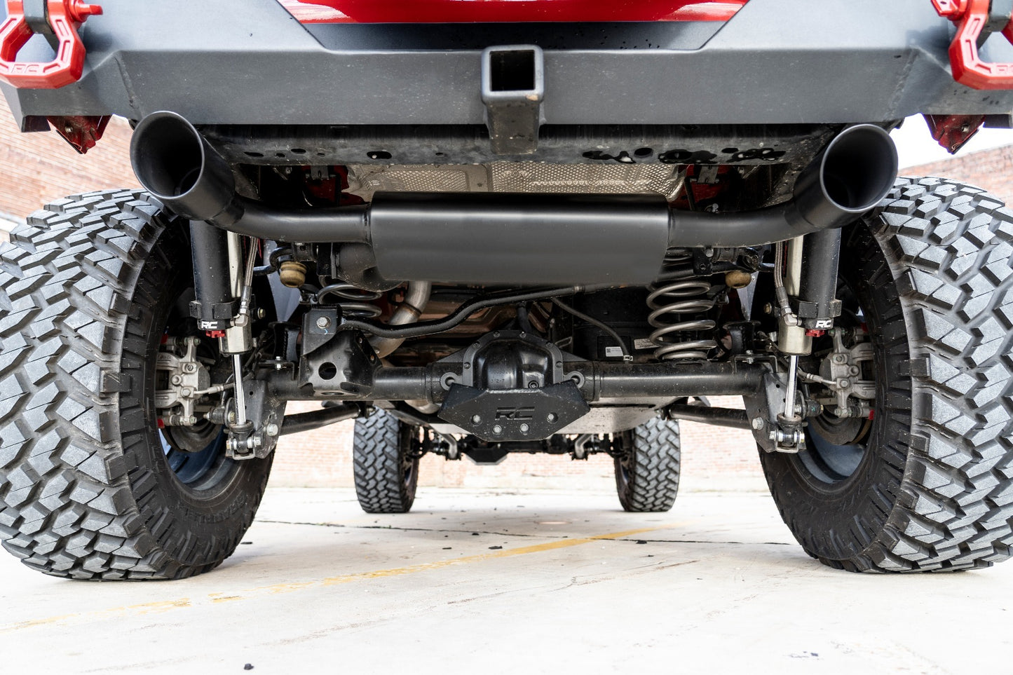 Fits Jeep Wrangler JL (18-24) (18-24) Performance Exhaust; Dual Outlet; 96003