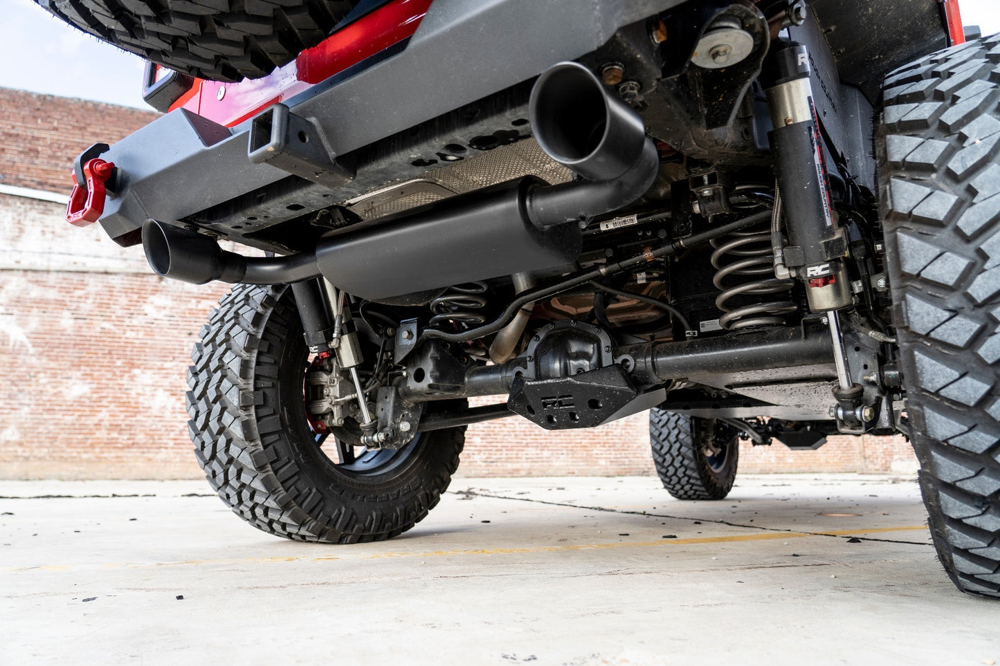Fits Jeep Wrangler JL (18-24) (18-24) Performance Exhaust; Dual Outlet; 96003