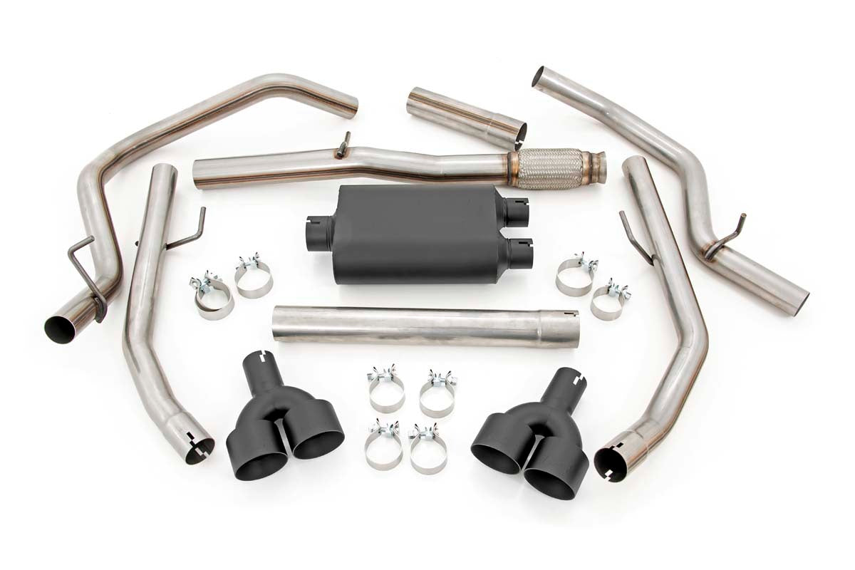 Fits Chevy/GMC 1500 (19-24) Performance Exhuast; S/S; Crew/Dbl; RR Exit; 96011