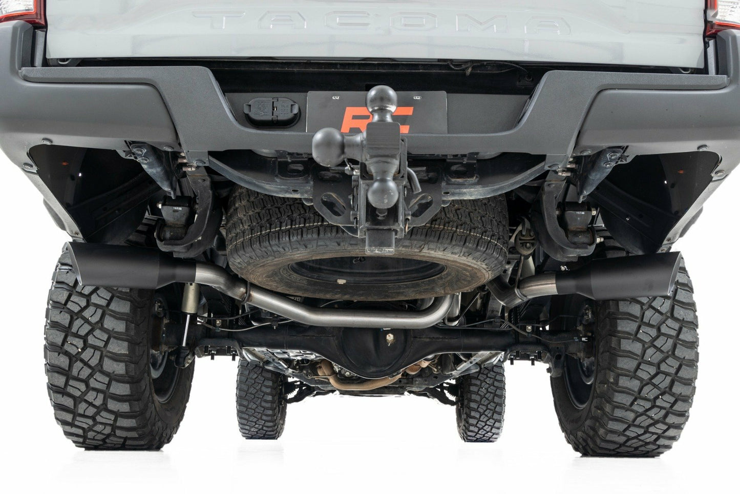 Fits Toyota Tacoma (16-23) Performance Cat-Back Exhaust; Stainless; 3.5L; 96016